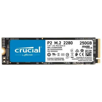 CRUCİAL P2 250 GB SSD M.2 NVME PCIE CT250P2SSD8
