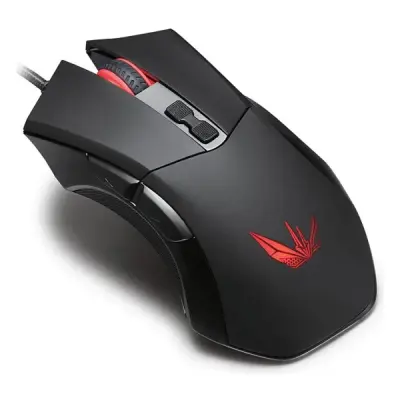 EVEREST RAMPAGE DLM-355 2400 DPI MAKROLU USB SİYAH MOUSE