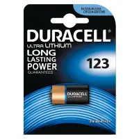 DURACELL 123A CR123A/CR17345 LİTYUM 3 VOLT PİL TEKLİ PAKET
