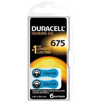 DURACELL 675 1.45 VOLT 6 LI KULAKLIK PİLİ