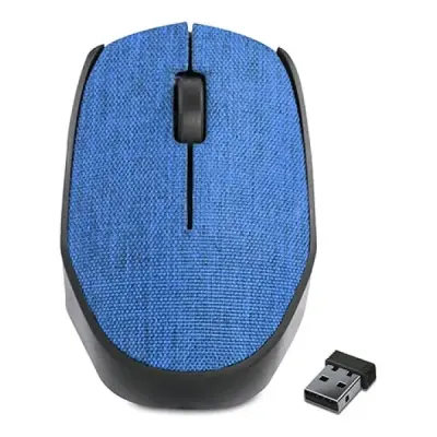 EVEREST KM-218 USB MAVİ 2.4GHZ KUMAŞ YÜZEY KABLOSUZ MOUSE