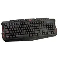 EVEREST RAMPAGE KB-R7 SİYAH USB IŞIKLANDIRMALI Q OYUNCU KLAVYESİ