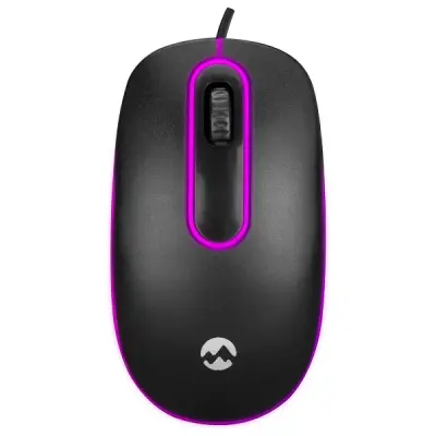 EVEREST SM-166 USB SİYAH IŞIKLI OPTİK MOUSE