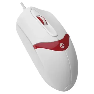 EVEREST SM-220 USB BEYAZ/KIRMIZI 1200DPİ 3D OPTİK KABLOLU MOUSE