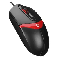 EVEREST SM-220 USB SİYAH/KIRMIZI 1200DPİ 3D OPTİK KABLOLU MOUSE