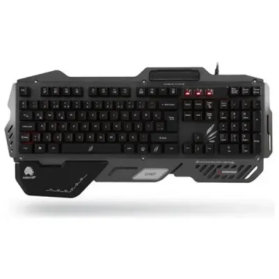 Everest Rampage Chief Siyah USB Gaming Q Multimedia Klavye
