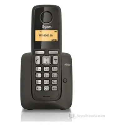 GİGASET AS130 DECT TELEFON BLACK