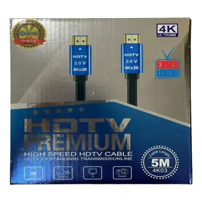 HDMI 4K HDTV PREMIUM HIGH SPEED KABLO 5 METRE