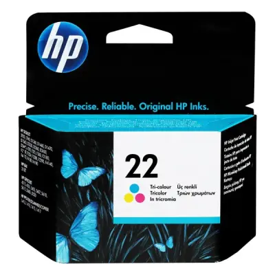 HP 22 RENKLİ INKJET KARTUŞ