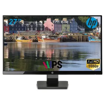 HP 27 1JJ98AA 27W 5MS 60HZ HDMI VGA FULL HD IPS MONİTÖR SİYAH