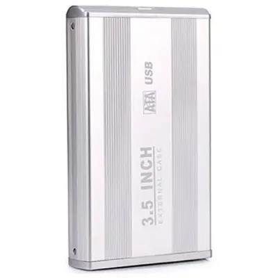 HYTECH HY-HDC33 3.5" USB 3.0 SATA HARDDİSK KUTUSU SİLVER
