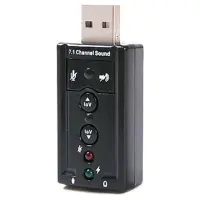HYTECH HY-U715 IOS UYUMLU USB SES KARTİ 7.1 DUAL CHANNEL