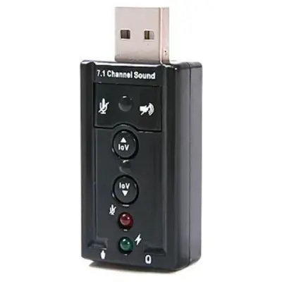 HYTECH HY-U715 IOS UYUMLU USB SES KARTİ 7.1 DUAL CHANNEL