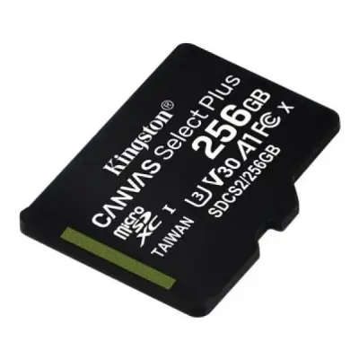 KİNGSTON 256GB MİCROSD CANVAS SELECT+ HAFIZA KARTI SDCS2/256GB