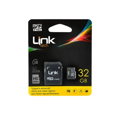 LINK TECH 32 GB CLAS 10 MICRO SDHC SD ADAPTÖR CARD M110