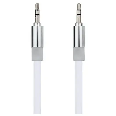 LINKTECH K464 STREO 1000 MM 3.5 AUX YASSI RENKLİ KABLO
