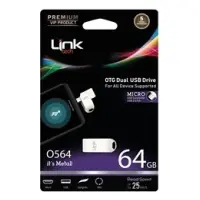 LINKTECH 64 GB MİCRO PREMİUM OTG DUAL 25MB/S USB BELLEK UBS 3.0