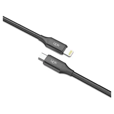 LINKTECH K640 PREMİUM LİGHTNİNG MFİ ŞARJ/SENKRONİZASYON KABLOSU