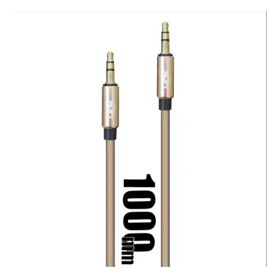 LINKTECH LCA - A585 3.5 AUX KABLO 1000 MM GOLD