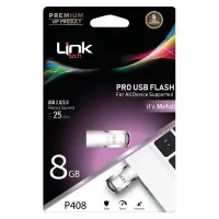 LİNKTECH PRO PREMİUM P408 8GB METAL 25MB/S USB FLASH BELLEK