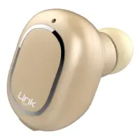 LINKTECH Q50 MINI WIRELESS HEADSET GOLD