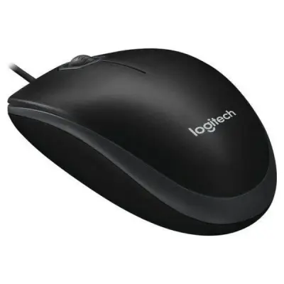 LOGİTECH B100 KABLOLU USB MOUSE SİYAH 910-003357