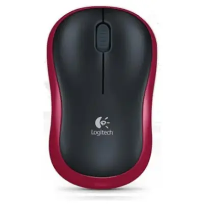 Logitech M185 910-002237 Kırmızı Optik Kablosuz Mouse