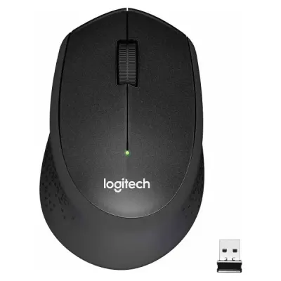 Logitech M330 Silent Plus 910-004909 Siyah Sessiz Optik Kablosuz Mouse