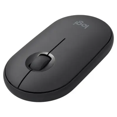 LOGITECH M350 PEBBLE KABLOSUZ MOUSE GRAFİT SİYAH