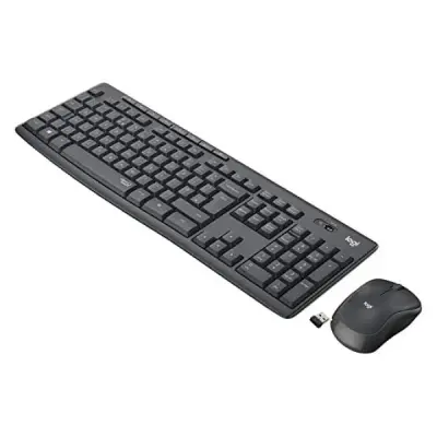 Logitech MK295 920-009804 Siyah Sessiz Kablosuz Klavye Mouse Seti