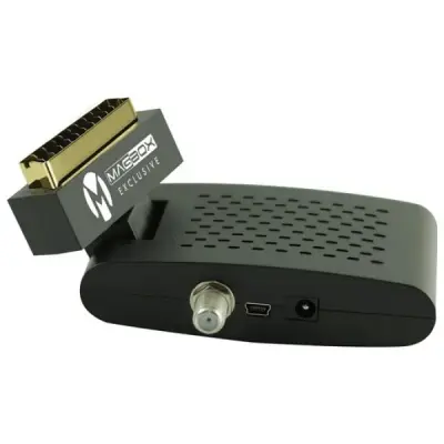 MAGBOX EXCLUSİVE MİNİ SCART SD TKGS'Lİ UYDU ALICISI