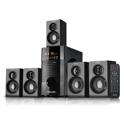 MİKADO MD-856 5+1 USB+SD+FM DESTEKLİ MULTİMEDİA BLUETOOTH SPEAKER