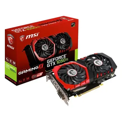 MSI GTX 1050 TI GAMING  X 4 GB 128 BIT DDR5 VGA EKRAN KARTI