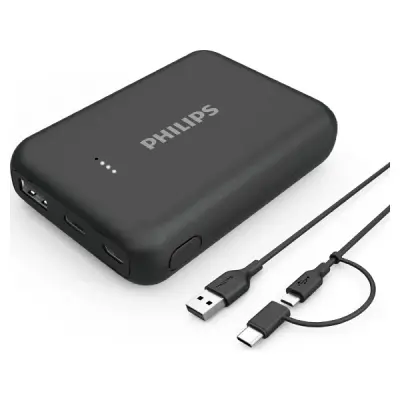 PHİLİPS DLP1510AB 10.000 MAH POWERBANK SİYAH