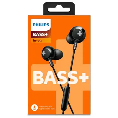 PHİLİPS SHE4305BK/00 BASS+ MİKROFONLU KULAKİÇİ KULAKLIK