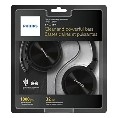 PHILIPS SHL3060BK/00 KULAKÜSTÜ SİYAH KULAKLIK