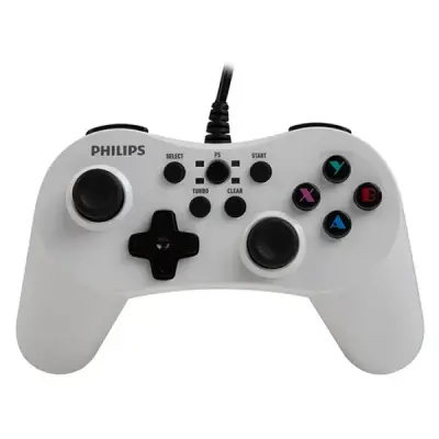 PHİLİPS SPL9505 BEYAZ USB PC/PCS3/PL360 PS3/PC JOYPAD