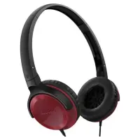 PİONEER SE-MJ502-R KULAKÜSTÜ KULAKLIK KIRMIZI SİYAH