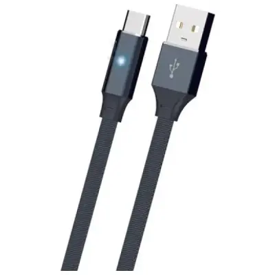 POLOSMART PSSM26 NİGHT VİSİON TYPE-C ŞARJ KABLOSU SİYAH
