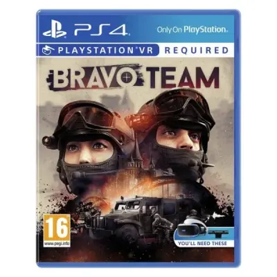 PS4 OYUN BRAVO TEAM VR