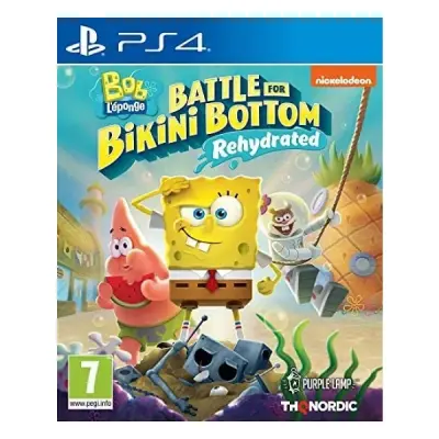 PS4 OYUN SPONGEBOB BATTLE FOR BİKİNİ BOTTOM REHYDRATED OYUN
