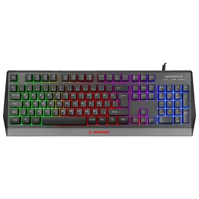 RAMPAGE KB-R52 STYLE RAİNBOW AYDINLATMALI GAMİNG OYUNCU KLAVYESİ