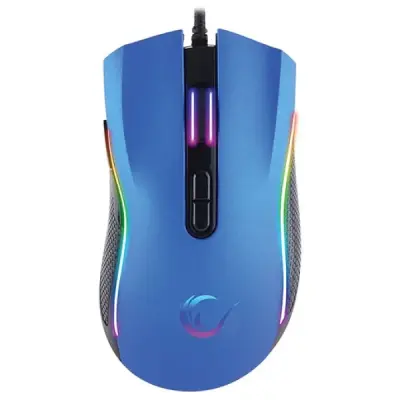 RAMPAGE SMX-R44 MAKROLU MAVİ 6400DPİ RGB LEDLİ GAMİNG OYUNCU MOUSE