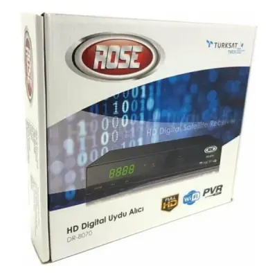 ROSE DR-8070 FULL HD UYDU ALICISI ( TKGS ' Lİ )