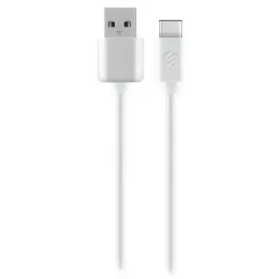 S-link TPC-KC15B 1M Beyaz 2A USB to Type-C Data + Sarj Kablosu