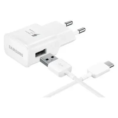SAMSUNG EP-TA20EWECGTR TYPE-C HIZLI ŞARJ ALETİ BEYAZ