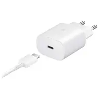 SAMSUNG EP-TA800XWEGWW TYPEC 25W HIZLI ŞARJ CİHAZI BEYAZ
