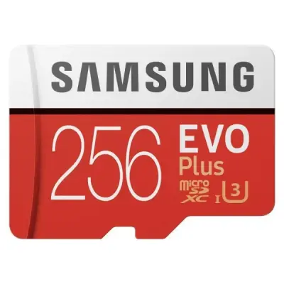 SAMSUNG EVO PLUS 256GB 100 MB/S MİCRO SDXC KART MB-MC256HA/EU