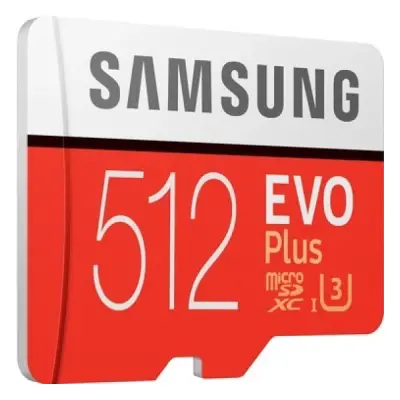 SAMSUNG EVO PLUS 512 GB MİCRO SD KART 4K