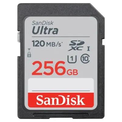 SANDISK SDSDUN4-256G-GN6IN ULTRA 256 GB 120 MB/S SDXC HAFIZA KARTI